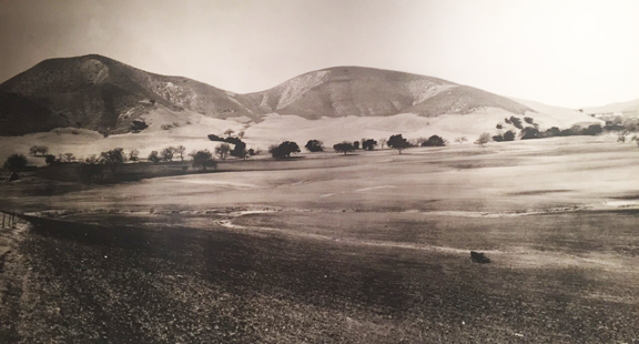 historic panoramic view of valley